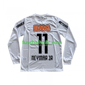 Fußballtrikots Santos FC Neymar JR 11 Retro Heim Trikotsatz 2011-2012 Langarm